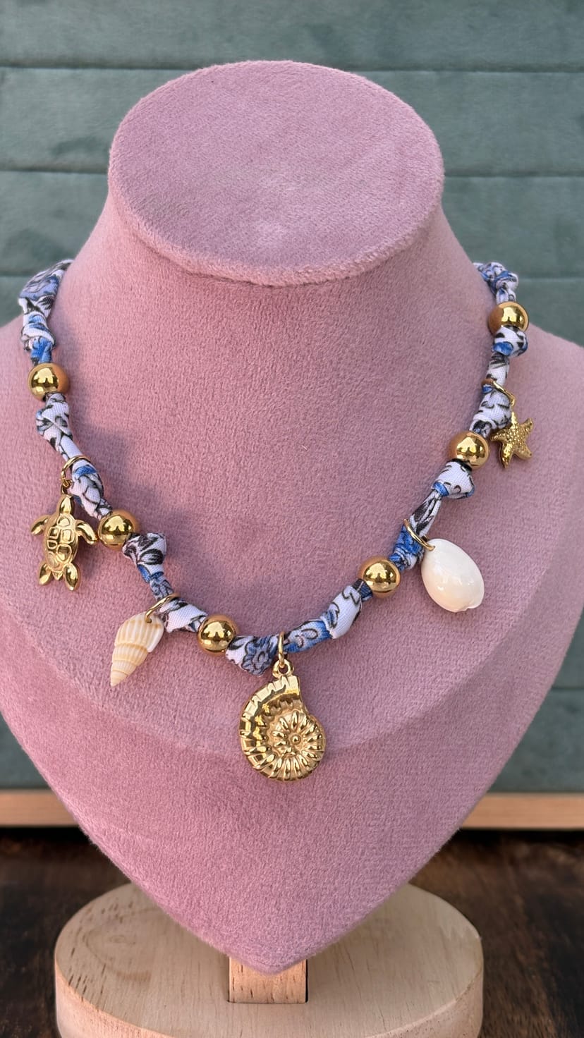 Shell Charm Beach Necklace